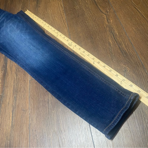 Old navy 8 long mid-rise rockstar super skinny jeans - Picture 4 of 9